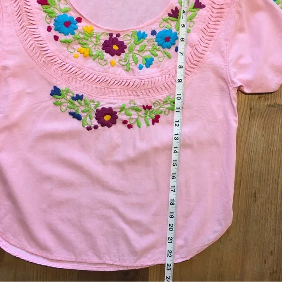 VTG 🌻 Embroidered Mexican blouse - Picture 13 of 16